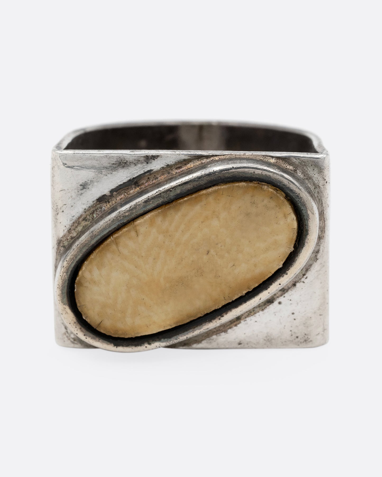Square Bone Ring