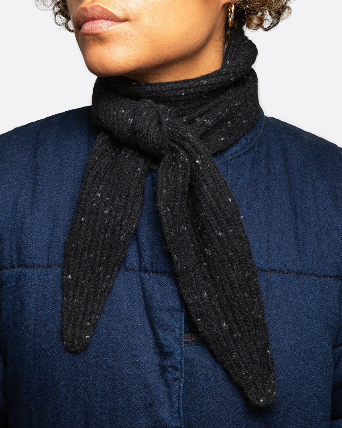 Black Cashmere Scarf