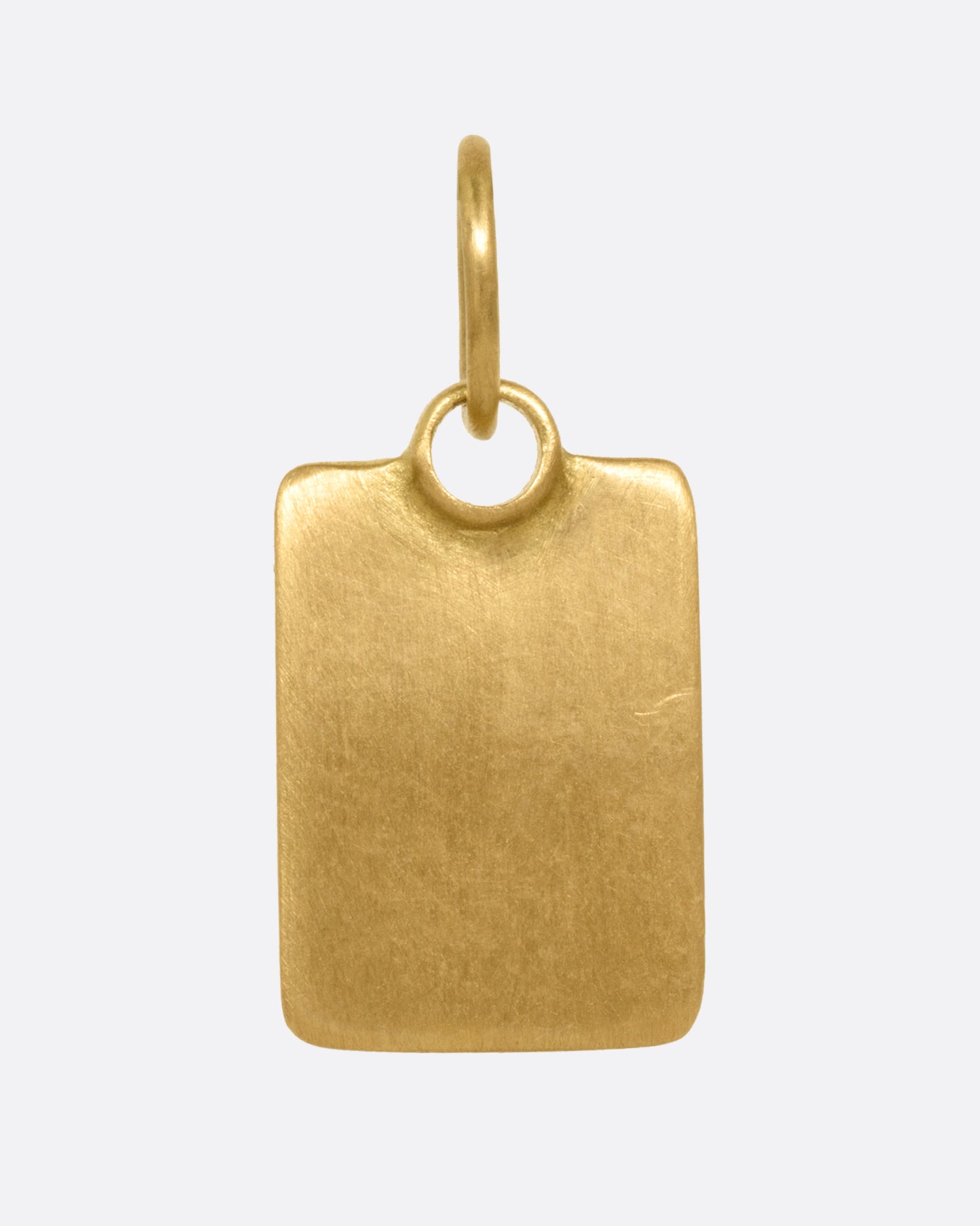 Rectangular Tag Charm