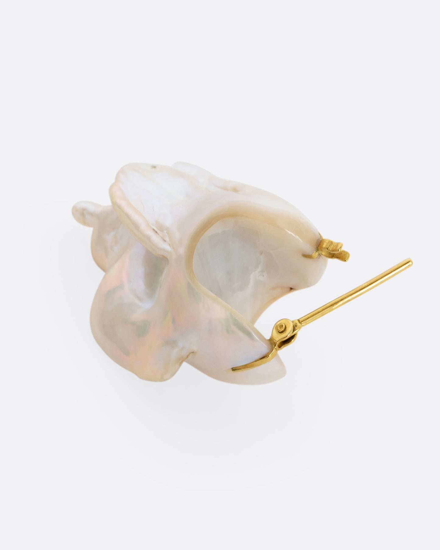 Pearl Hoop Earring