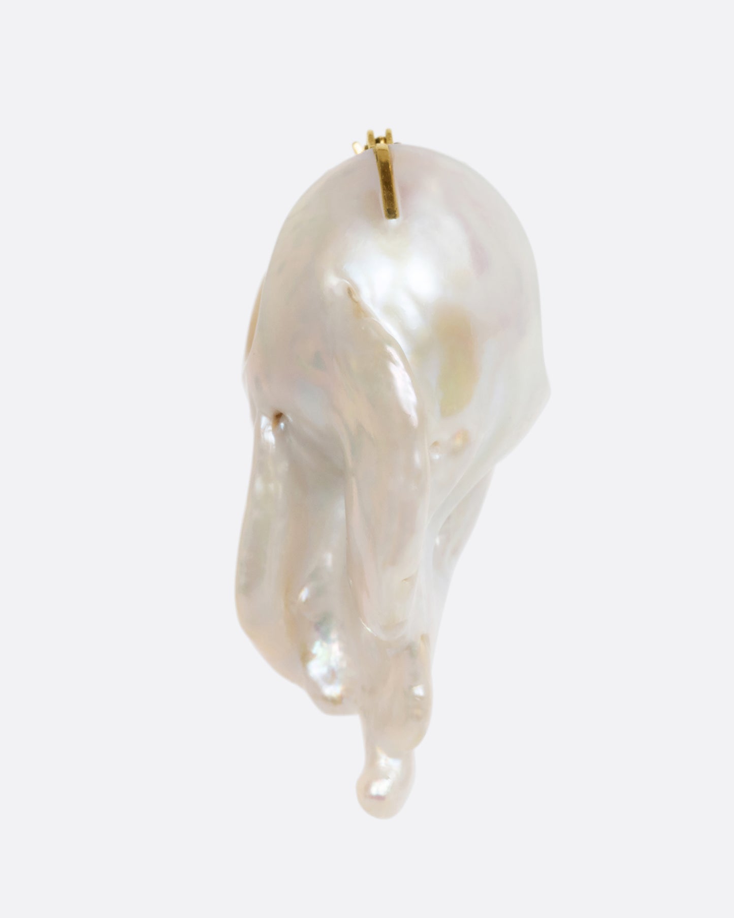 Pearl Hoop Earring