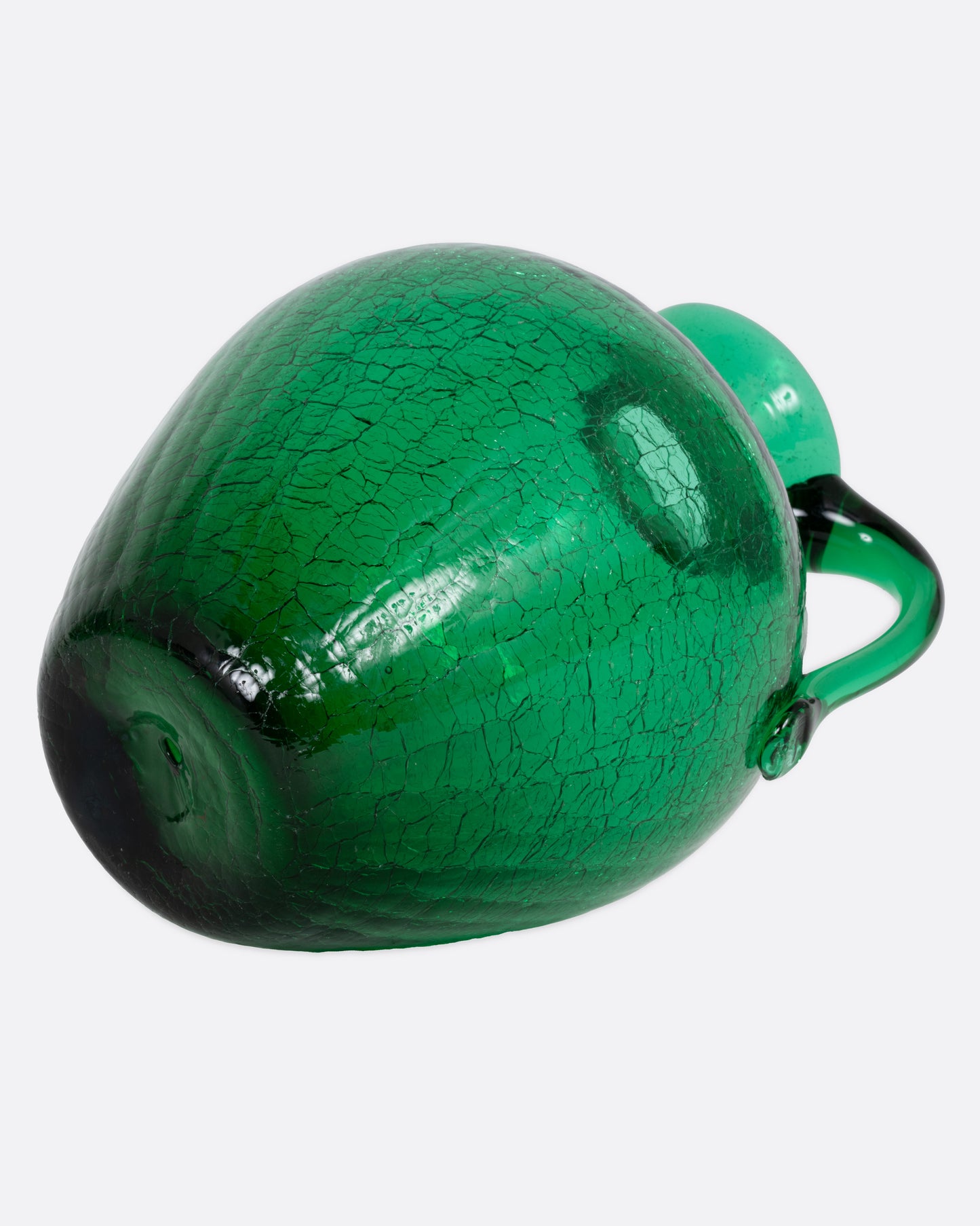 Kanawha Crackle Glass Pitcher