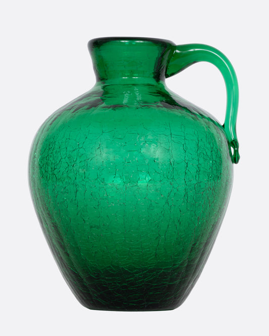 Kanawha Crackle Glass Pitcher