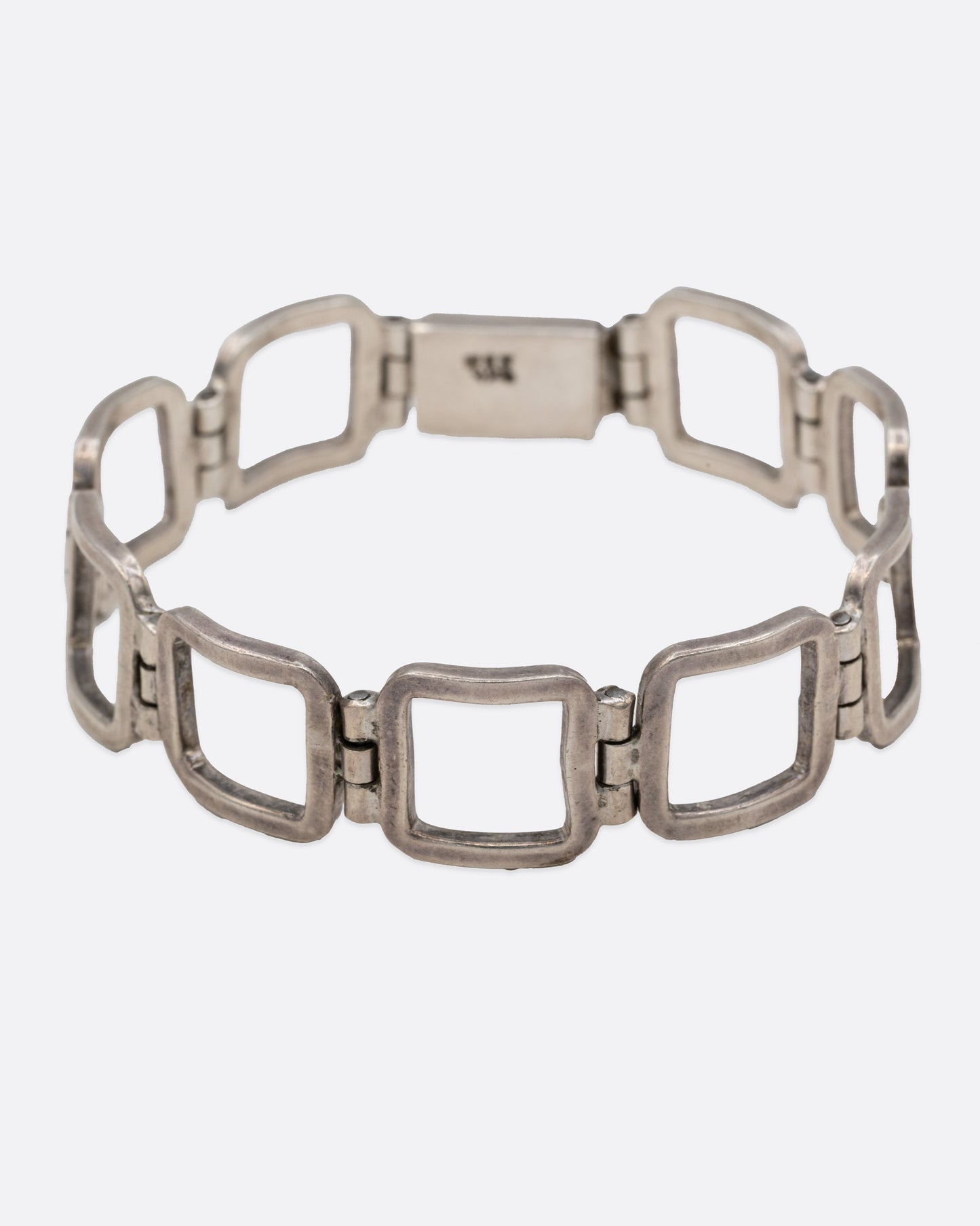 Open Square Link Bracelet