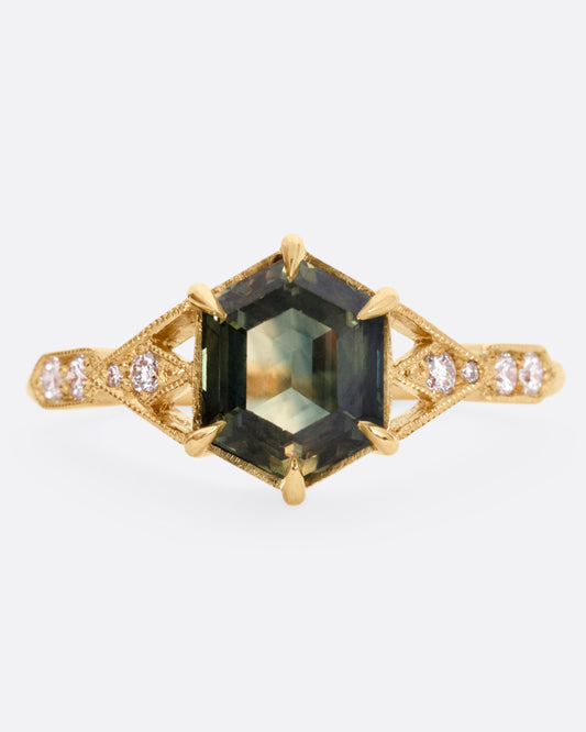 Australian Sapphire Casia Ring