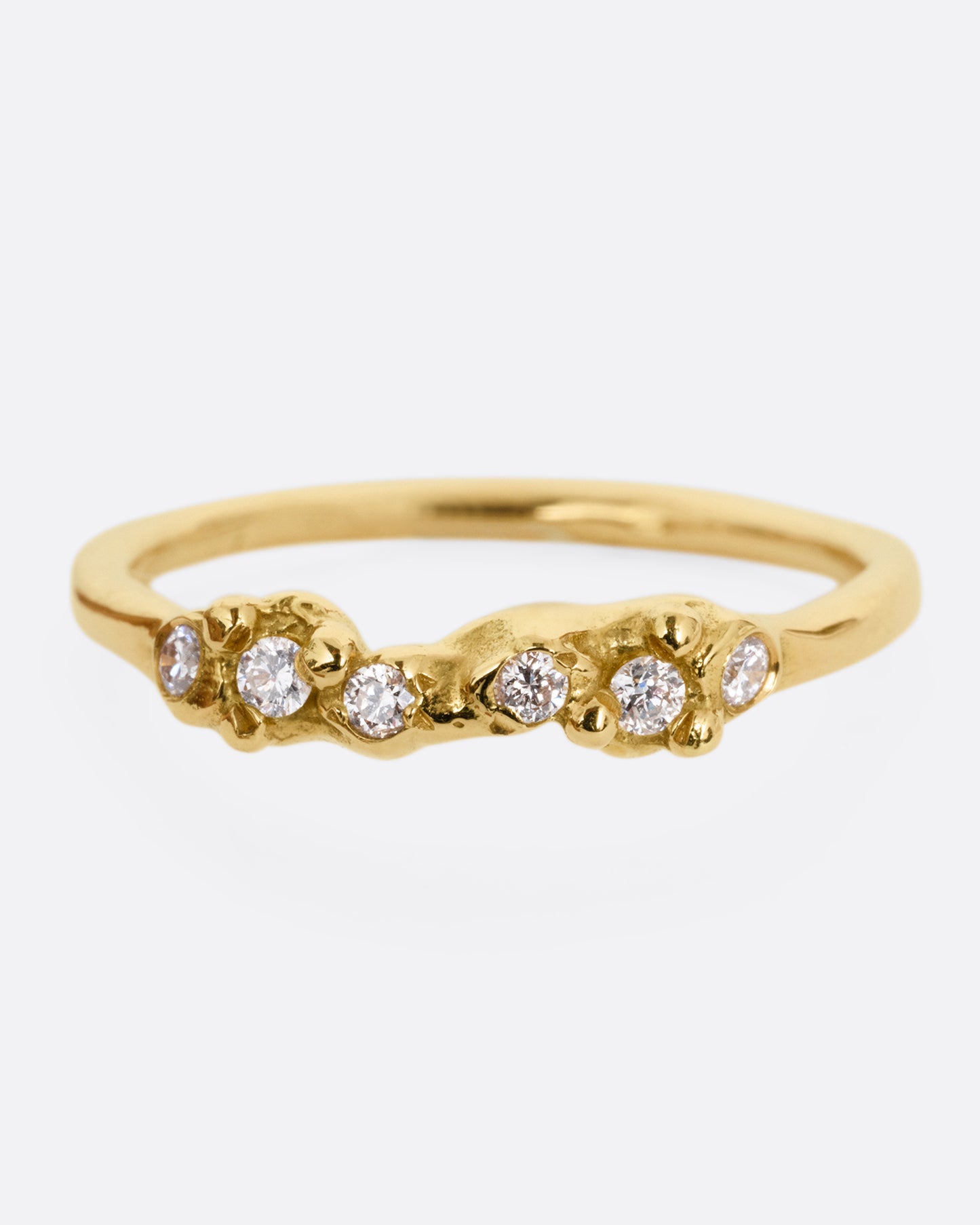 Partly Cloudy Diamond Ring