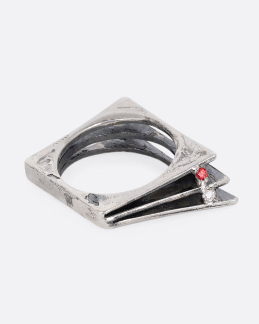 Sapphire Layered Ring