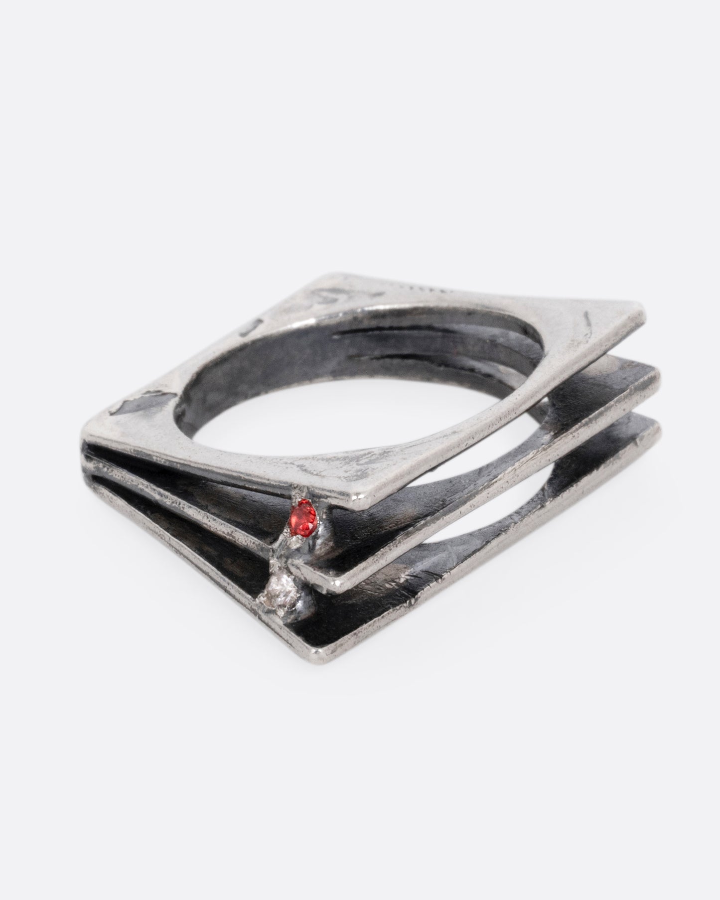 Sapphire Layered Ring