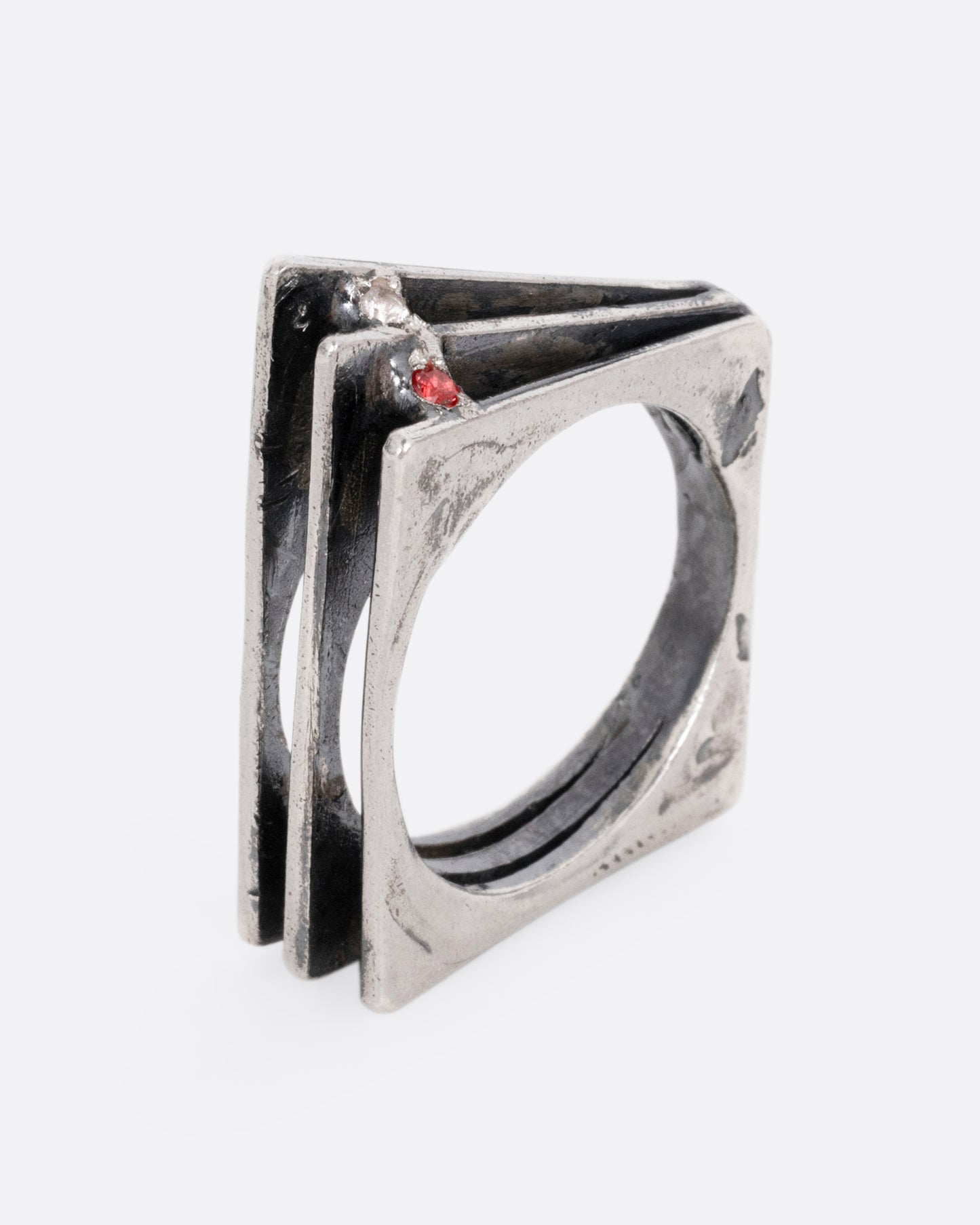 Sapphire Layered Ring