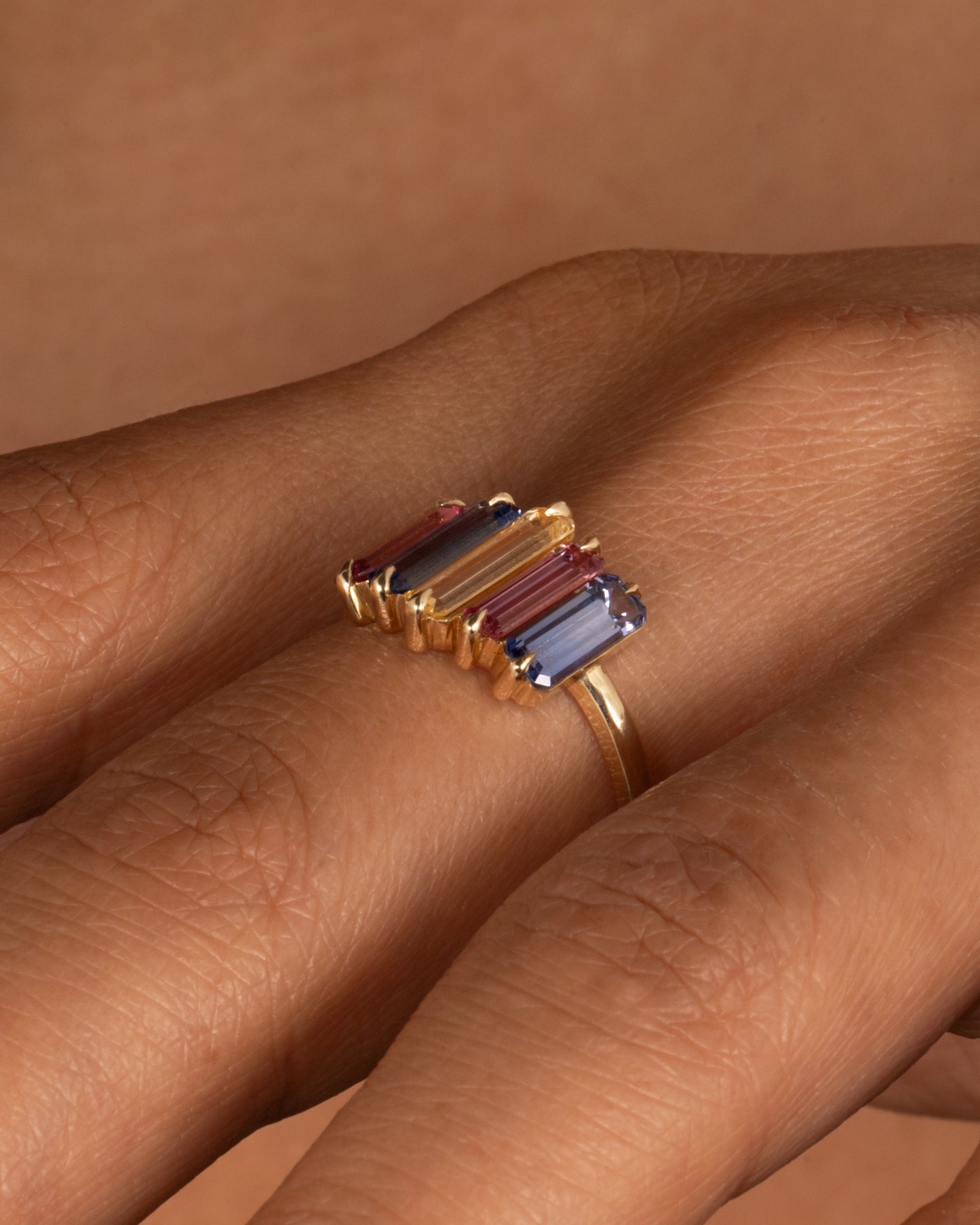 Mixed Sapphire Ring
