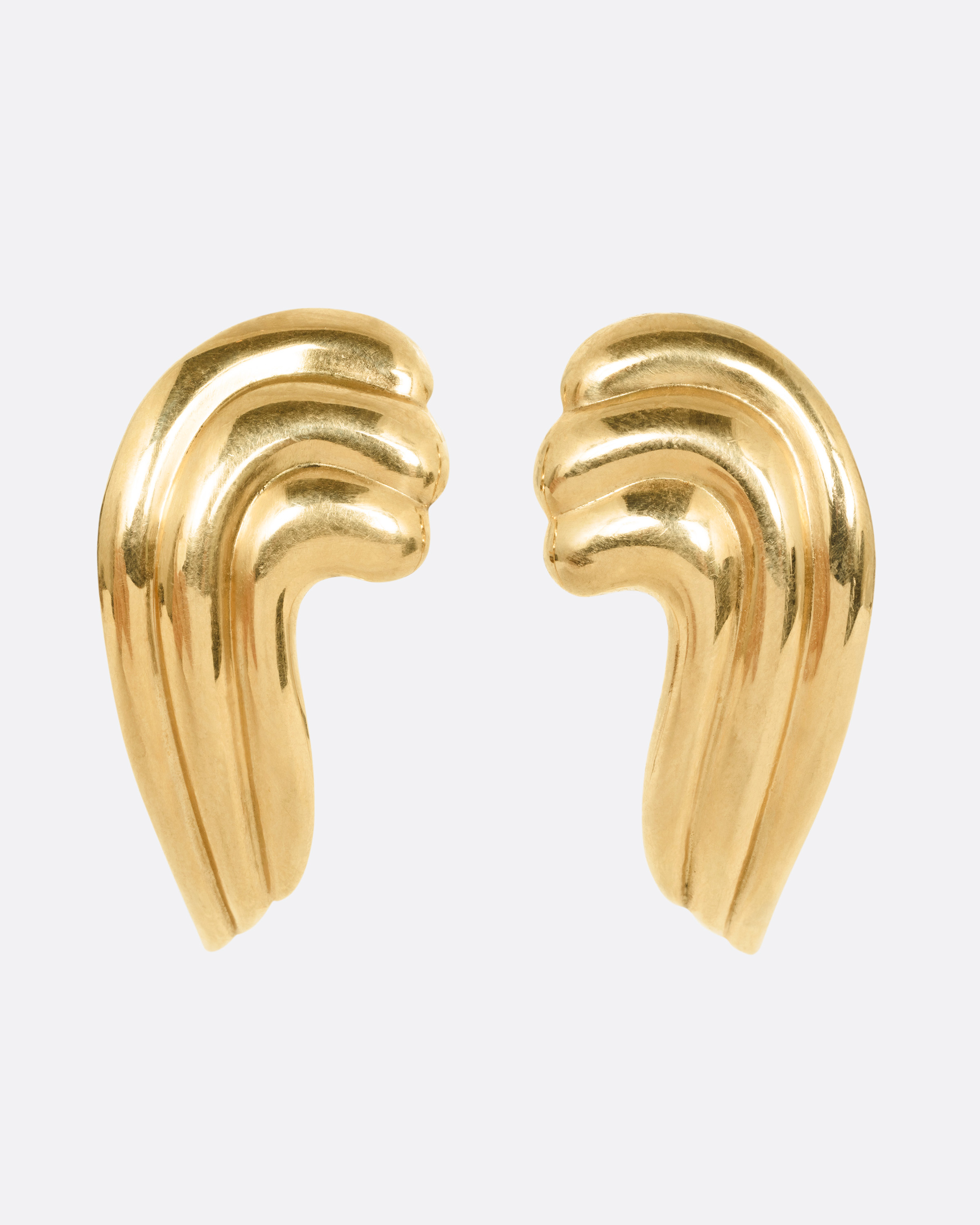 SCULPTURAL STUD EARRINGS