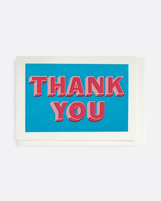 Bold 'Thank You' Card