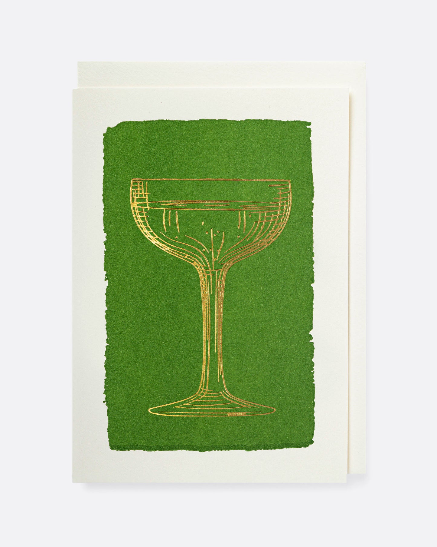 Champagne Flute Enclosure Card