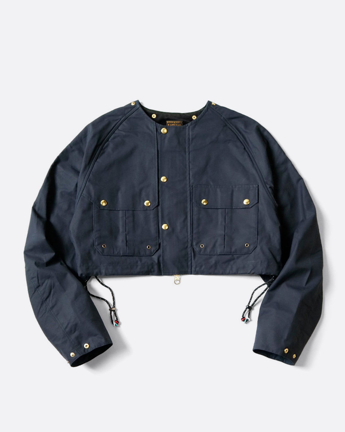 Kapital Navy Rabbit Gale Parka