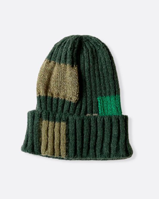 Kapital Khaki Tugihagi Knit Cap