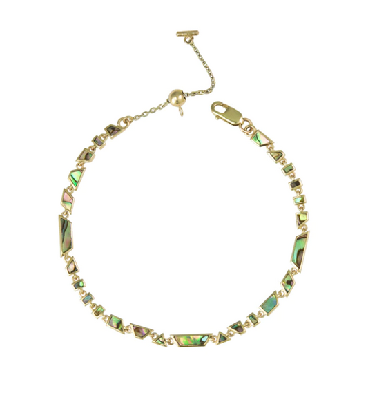 Mini Abalone Shell Tesserae Bracelet