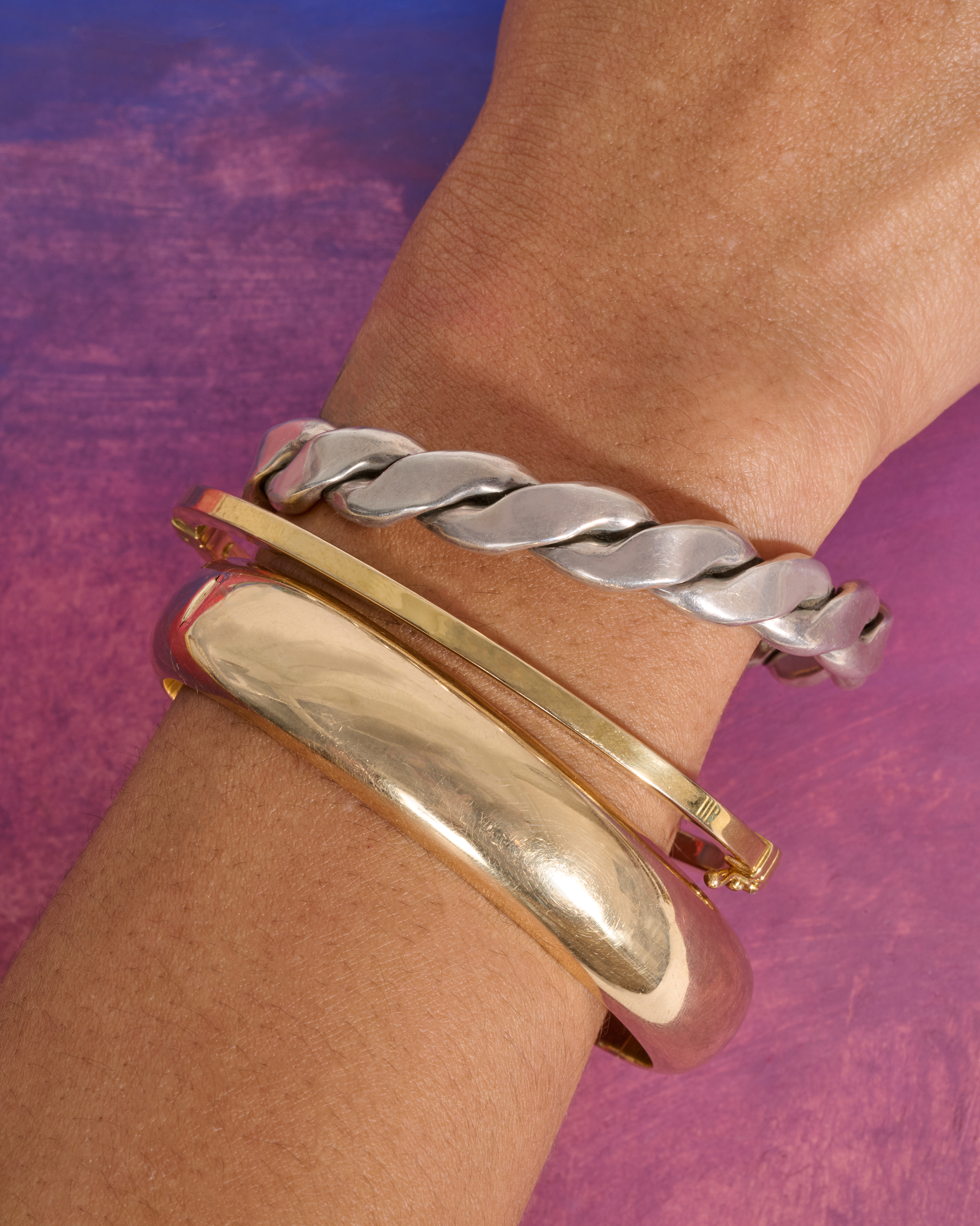 Rounded Cuff Bracelet image